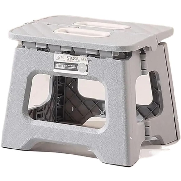 New Lightweight Folding Step Stool Multi Purpose Handheld Thickened Footstool - Picture 1 of 5